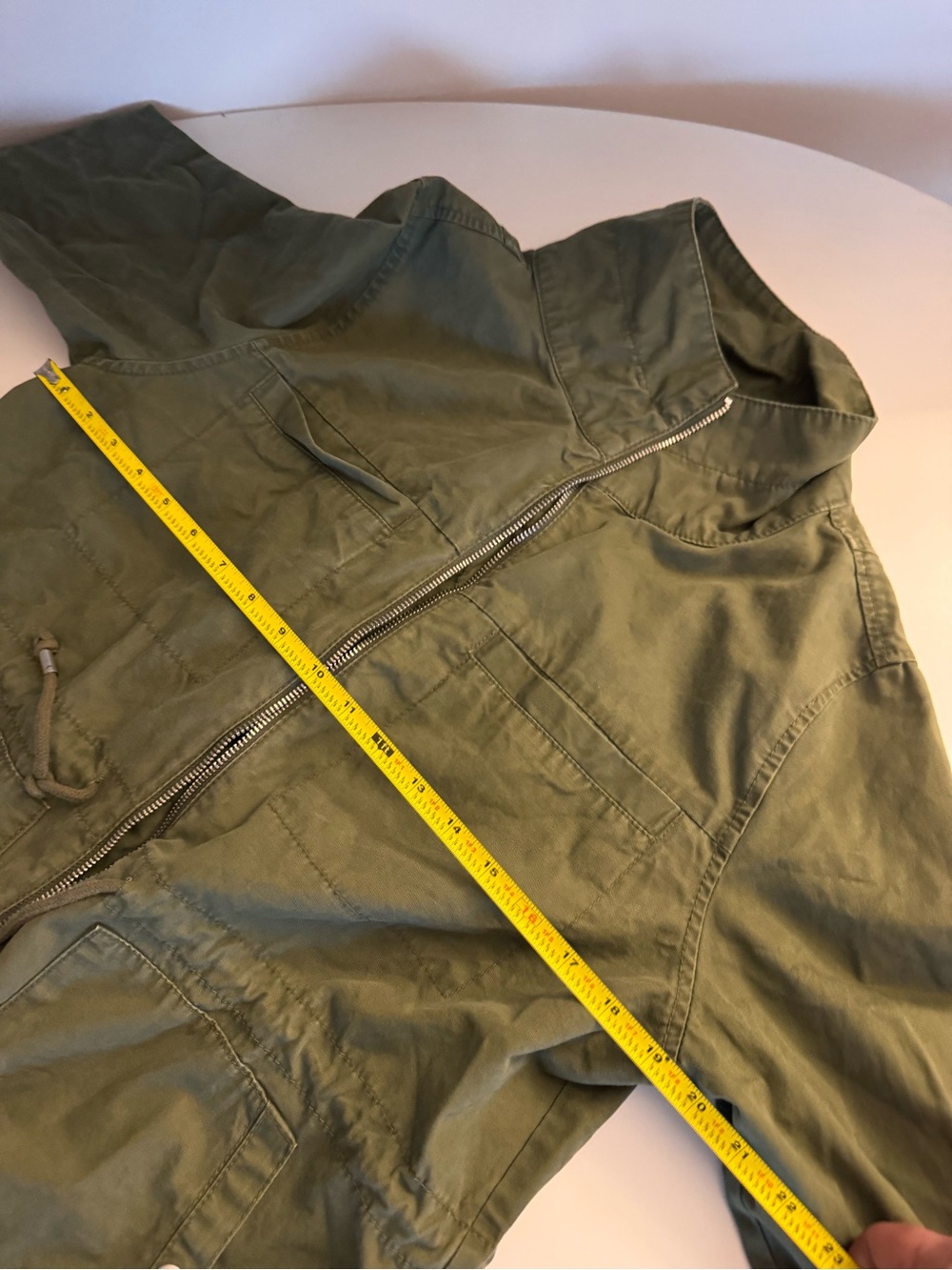 Old Navy Olive Green unisex Military Field Jacket (approx 38)